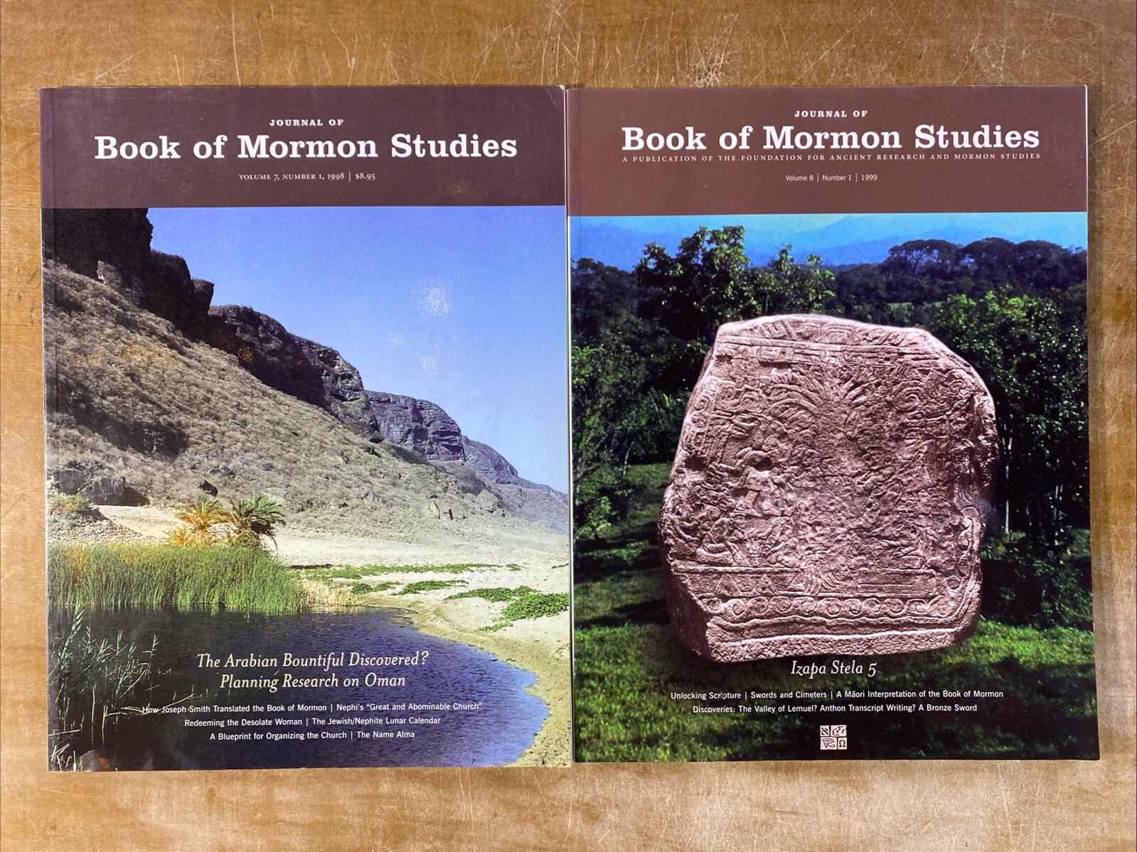 Journal of Book of Mormon Studies Volume 7 & 8 FARMS LDS-image