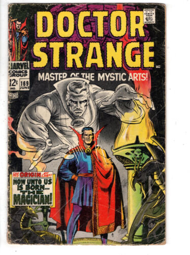 DOCTOR STRANGE #169 (1968) - GRADE 4.0 - 1ST SOLO TITLE - BARON MORDO! - Afbeelding 1 van 2