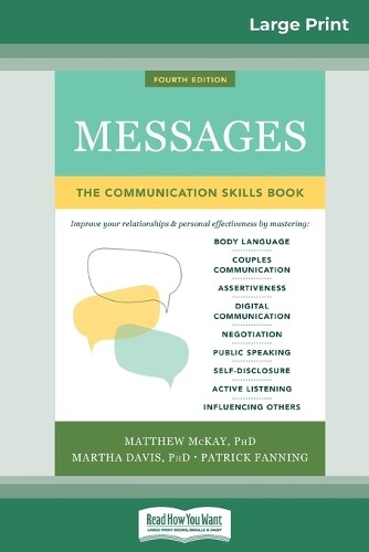Thumbnail - Matthew Mckay Martha Davis Patrick Fanning Messages (taschenbuch)
