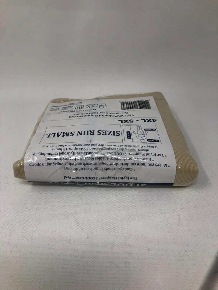 Joyful Flappers 2COOL Gear Vest ~ Multipurpose Hydrogel Cooling Vest, 4XL-5XL - Image 4 of 4