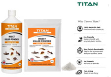 Natural Flea Spider Woodlice Snail & Slug Killer Dust Powder Treatment Non-Toxic