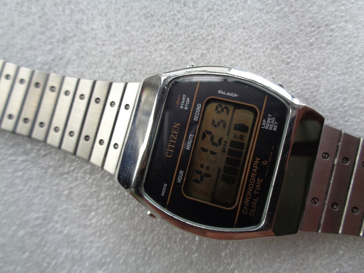 RARE CITIZEN WATCH COLLECTION'CITIZEN DUEL TIME DIGITAL RARE CITIZEN WATCH COLLECTION'CITIZEN DUEL TIME DIGITAL