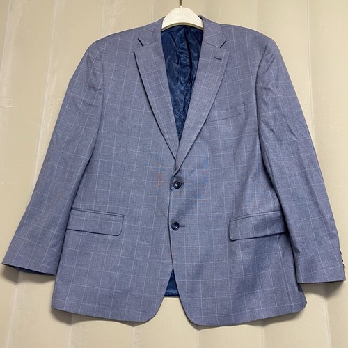 Michael Kors Men’s Sports Coat Blazer Jacket Size 46R Square Checks Designer