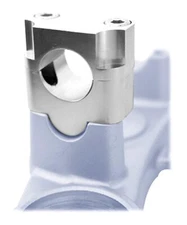 HDM 7/8 To 1-1/8 Big Bar Adapter Kit Risers Suzuki DR-Z 400S 2011-2023 handlebar