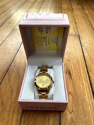 Women’s Invicta Angel Gold Watch in Box Invicta Women main image 4