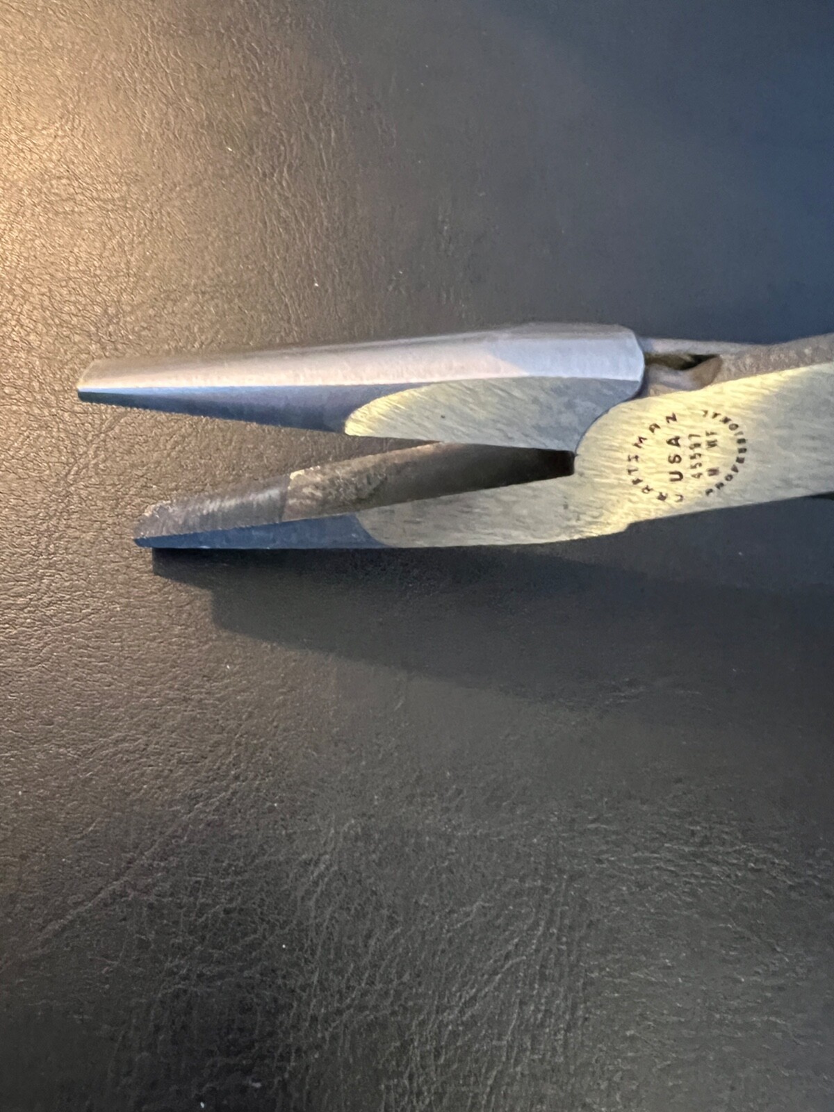 Craftsman Professional 11 Long Neck Duckbill Pliers 45597 RARE USA Gold