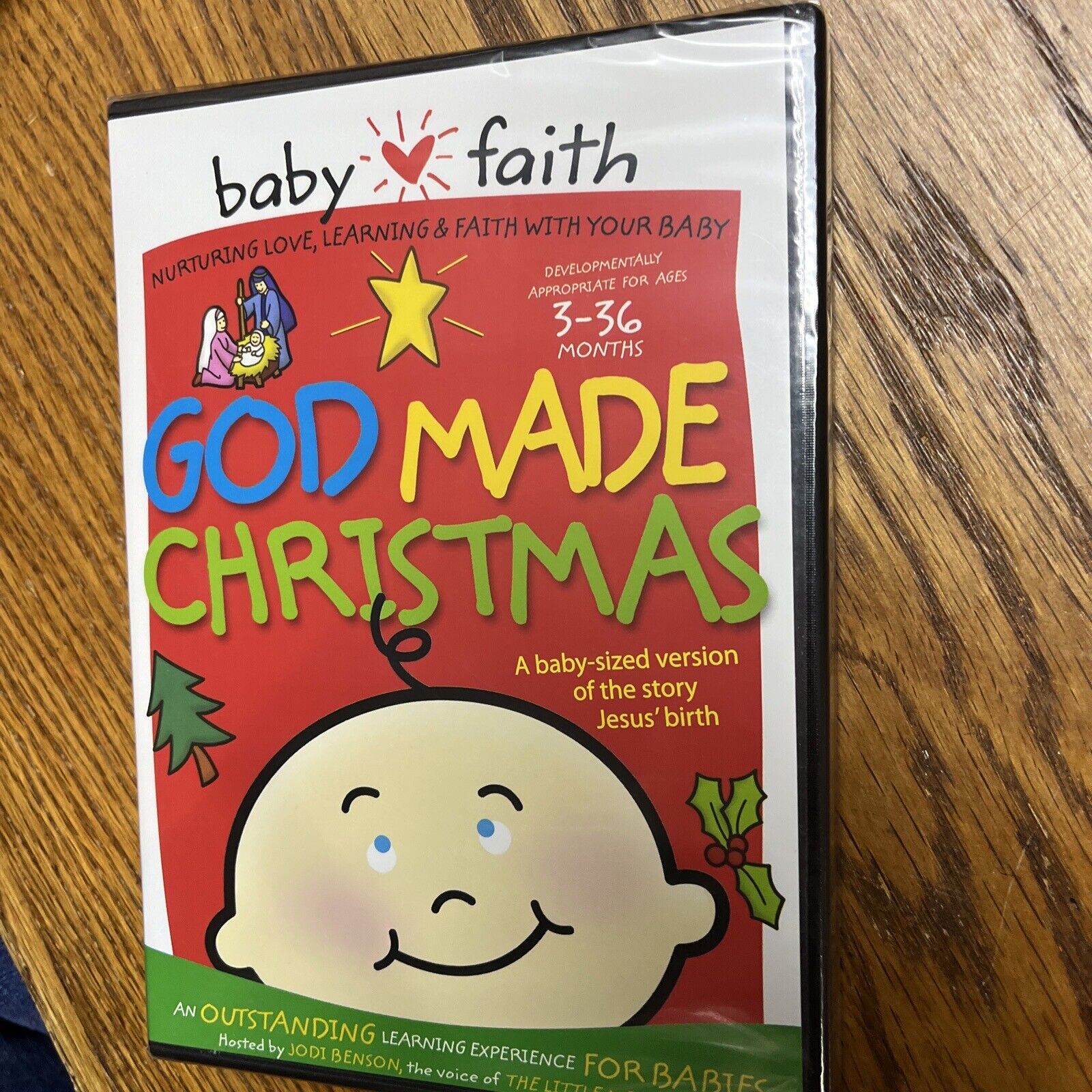 God Made Christmas - Baby Faith DVD. NEW.