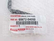 Genuine OEM Toyota 65672-04050 Left Front Truck Bed Panel Brace 2005-2015 Tacoma