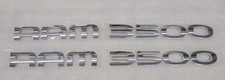 2002 - 2008 Dodge Ram 3500 Side Door Emblem Nameplate Chrome