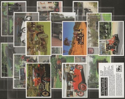 WEET-BIX-FULL SET- THE CARS THAT MADE AUSTRALIA 1992 (L20 CARDS) TOP