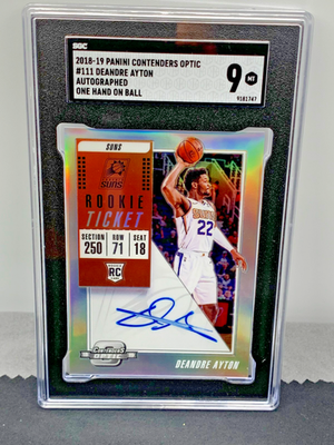 Panini Contenders Optic 2018-19 Basketball Checklist, Hobby Ticket