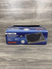 Gemini XL-100 Belt Drive DJ Turntable Record Player New Open Box