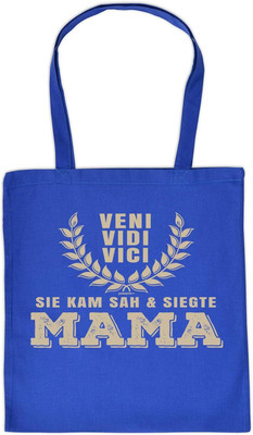 Geschenk für Mama Coole Einkaufstasche als Geschenk Stofftasche Veni Vidi Vici S