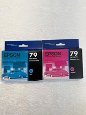 Epson Ink 79 Cartridges, Magenta  Cyan