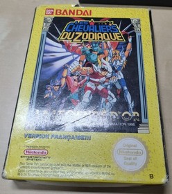 Jeu LES CHEVALIERS DU ZODIAQUE pour console Nintendo NES - SANS NOTICE - FRA