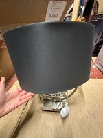 BHS Silver Saturn Table Lamp