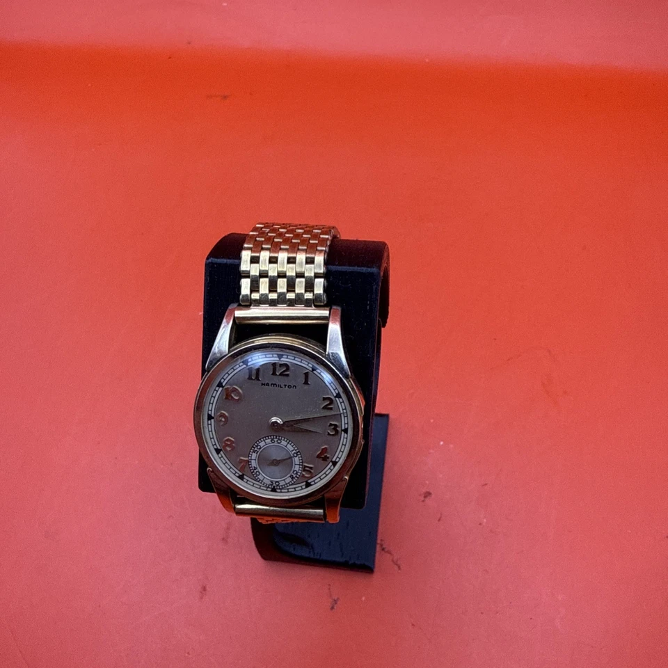 Hamilton Endicott Vintage 1941 10k Gold Filled Watch READ!!!!! - Image 3 of 4