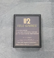 112 Tele-Games w/ Space Invaders for the Atari 2600 4975153