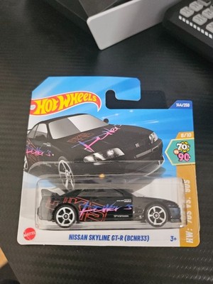Hot Wheels Nissan Skyline GT-R BCNR33 schwarz HKS