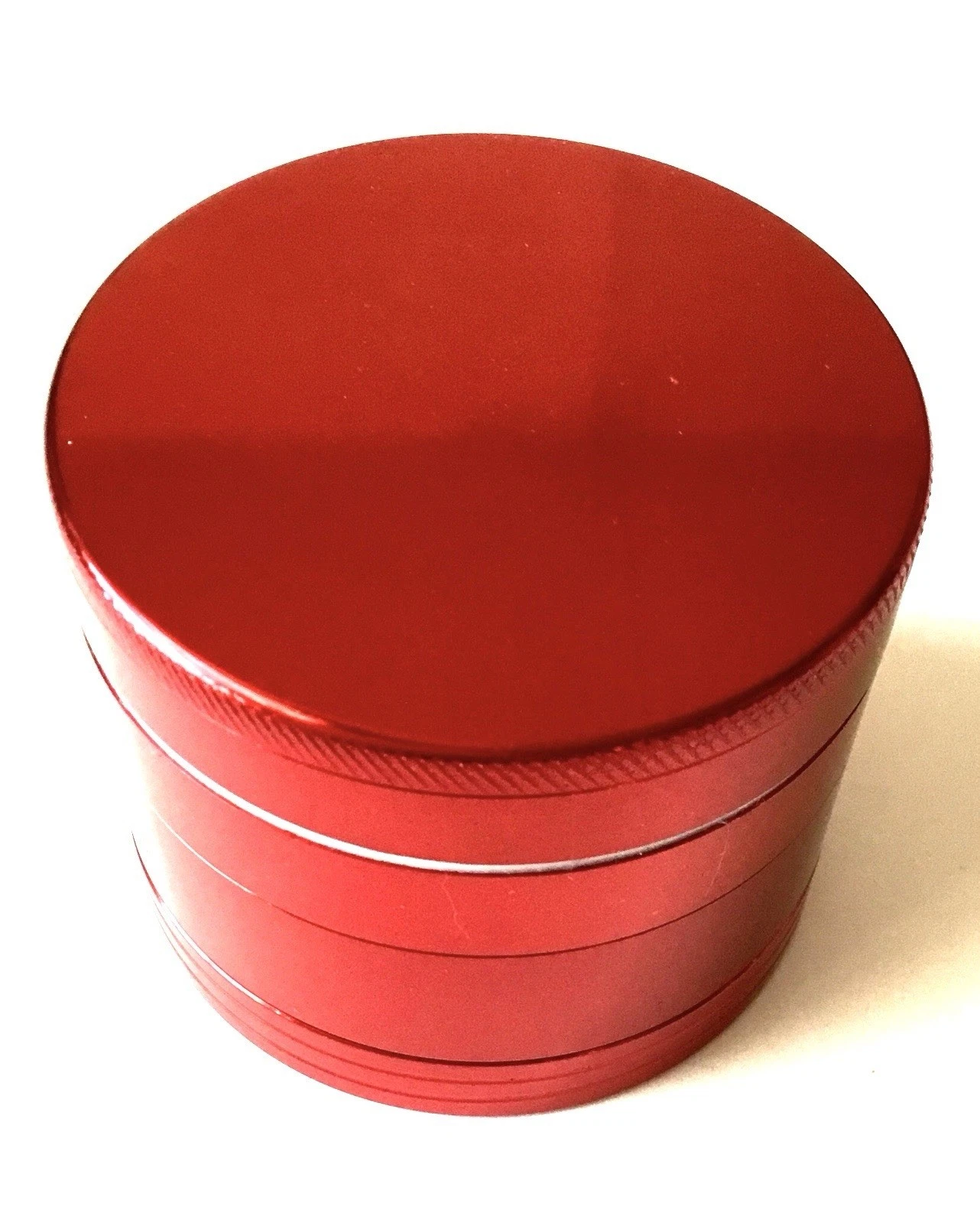ALUMINIUM METAL HERB GRINDER KITCHEN SPICES 5 PART HERBS GRINDER WEIGHT 70gr