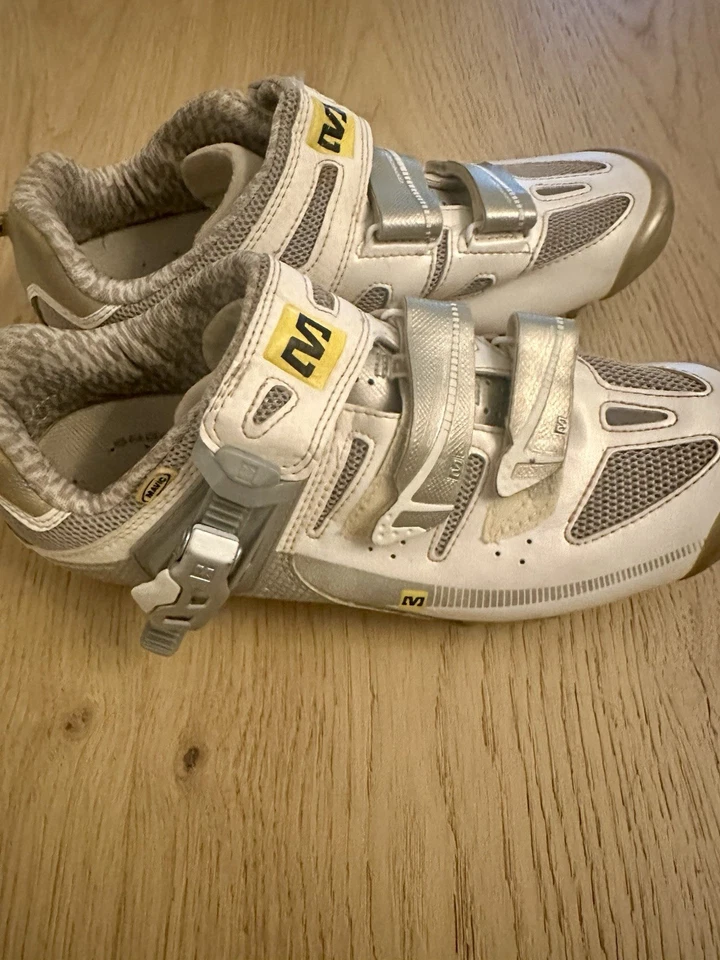 Zapatos de ciclismo Mavic Ergo para mujer talla 7 tacos SPD para bicicleta de montaña de carretera Foto 4 de 4