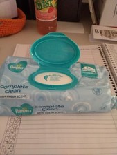 Pampers Complete Clean Fresh Scent Baby Wipes 72/Pack 75536 