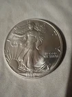 1991 Silver American Eagle $1 - BU - Brilliant Uncirculated - In Capsule ASE