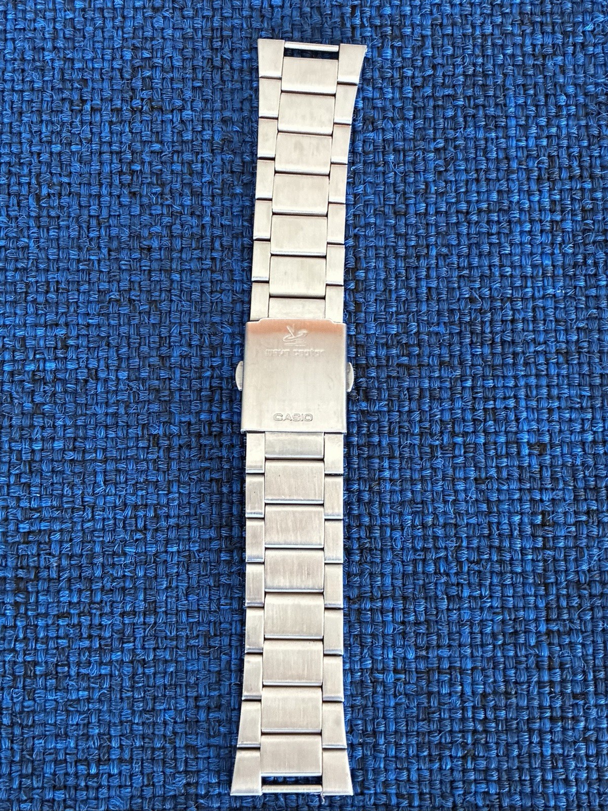 Genuine Casio Wave Ceptor Stainless Steel Watch Band Bracelet S-919L | 22mm