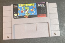 Yoshi's Cookie (Super Nintendo SNES, 1992) Authentic Cartridge