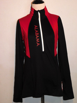 University of Alabama Crimson Tide, Women'sSmall 4/6, ½ zip Pull Over Jacket