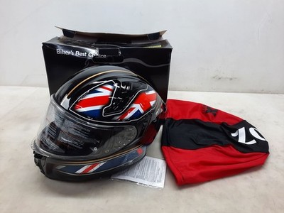 Zorax Hunter Double Visor Full Face Motorcycle Motorbike Helmet ECE2206 XXL