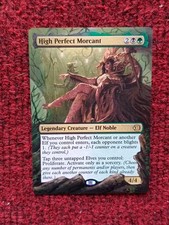 High Perfect Morcant MTG Lorwyn Eclipsed Hand Painted Extended Full Altered Art