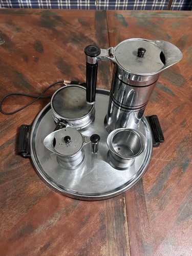 1930's Sunbeam model 14 tea/coffee serving set, Near complete set.
