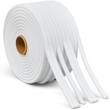 1 Roll 1/2 Inch x 54 Yards Soft Edge Foam Masking Tape White Automotive Foam ...