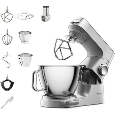 KENWOOD KVC85.314SI Titanium Chef Baker Küchenmaschine