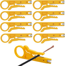 Mini Wire Stripper,8 PCS Small Wire Strippers, Mini Cable Stripper, Network Cabl
