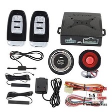 Ec003-ns Pke Car Alarm Proximity Entry Push Start Button Remote Engine Start