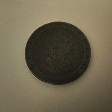 A 1797 George III Cartwheel Penny. Matthew Boulton&rsquo;s Soho Mint in Birmingham