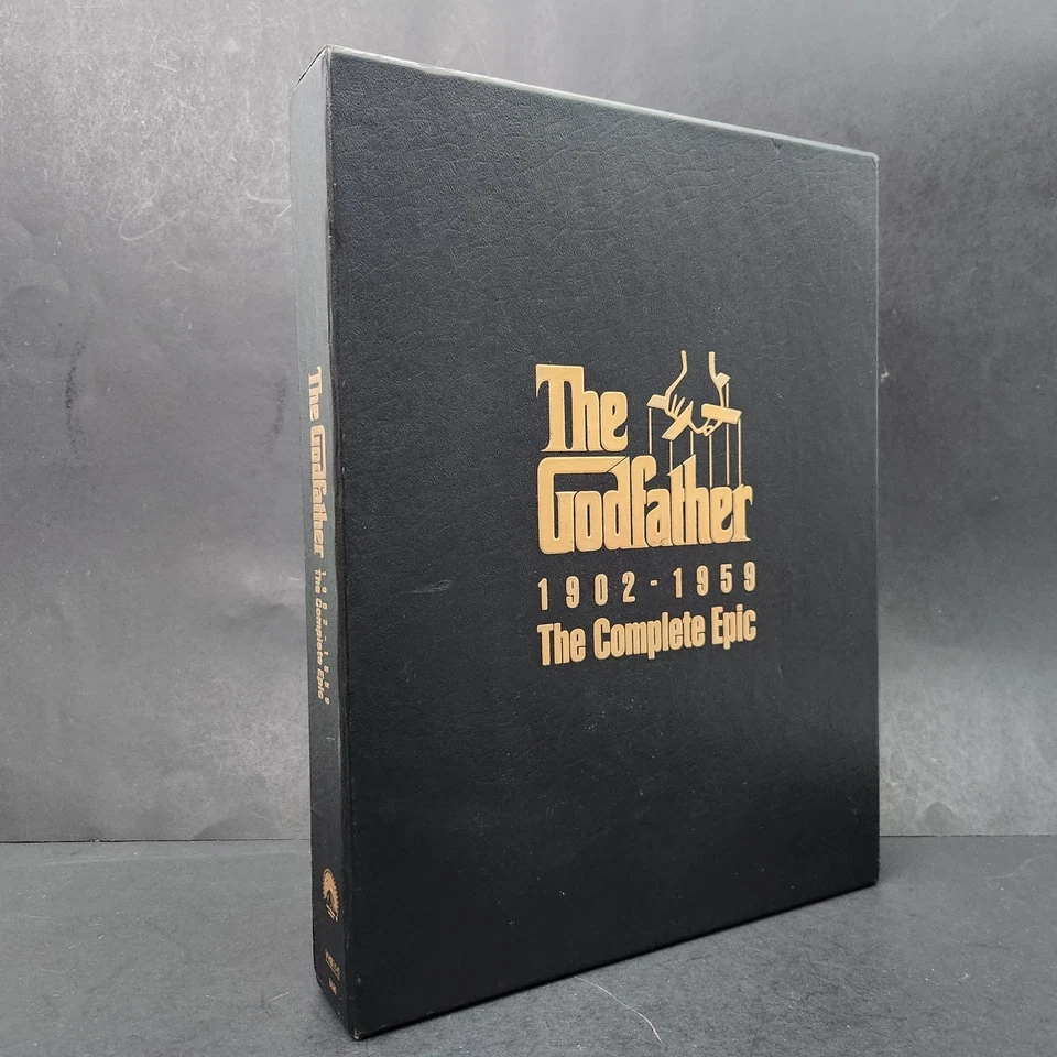 The Godfather 1902 1959 The Complete Epic VHS 1990 3 Tape Set Box Set - Image 2 of 4