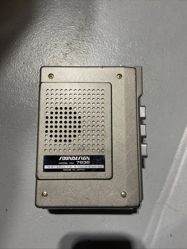 Grabadora de casete Soundesign 7636 Foto 2 de 3