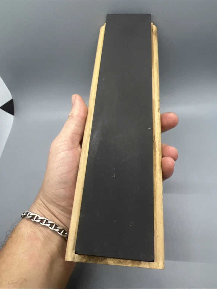 Piedra oleaginosa dura negra quirúrgica de 10"x 2"x 1/2", piedra de afilar, piedra de afilar Foto 4 de 4