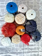 ANNY BLATT YARNS 1 - VINTAGE - ODD LOT OF VARIOUS YARNS - SOLD INDIVIDUALLY