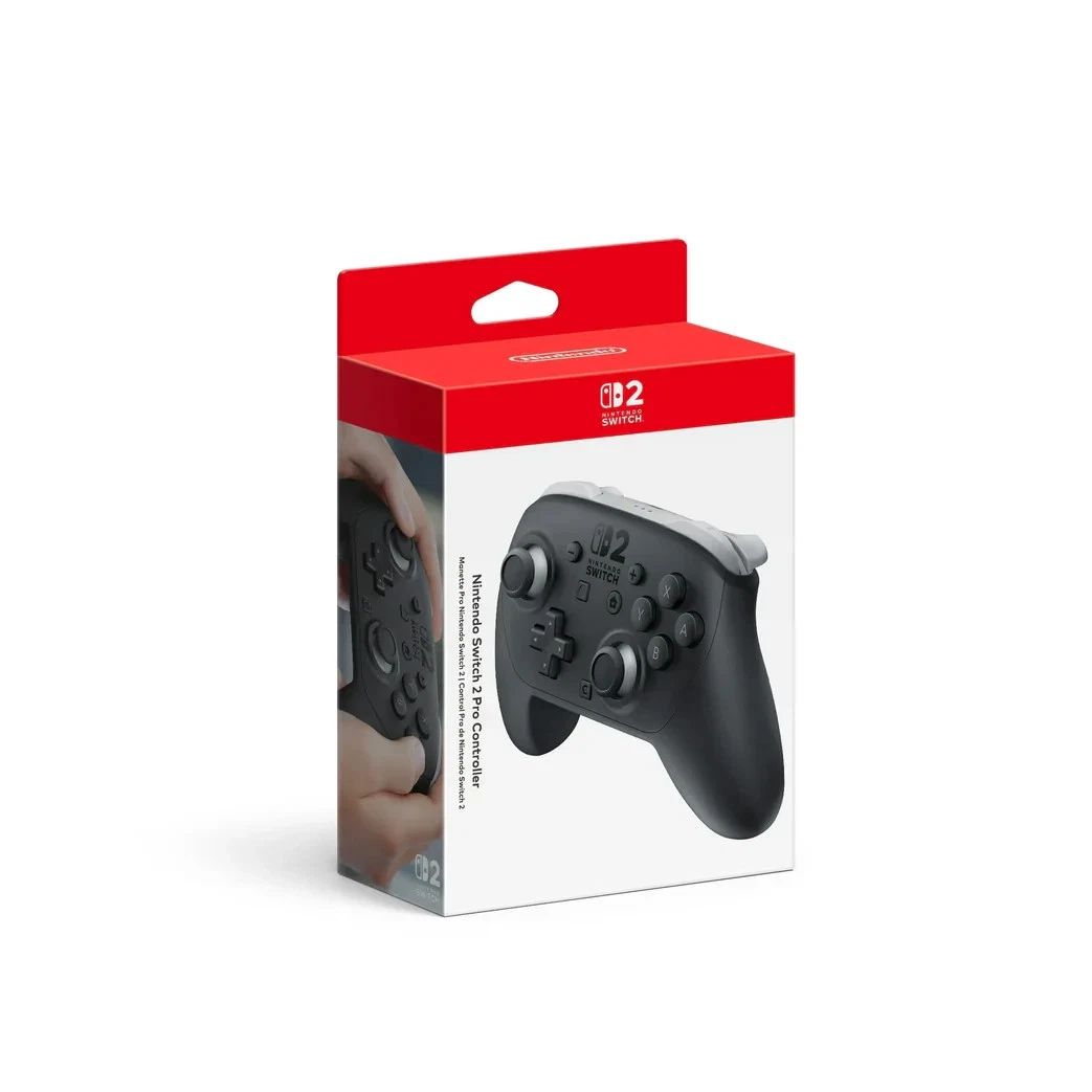 Nintendo Switch 2 Pro Controller Wireless 3.5mm Jack Black 123674