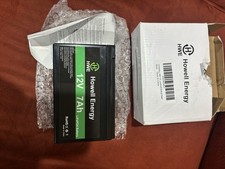 12V 7Ah Rechargeable Battery, 4000 Deep Cycle Lithium LiFePo4 12 volt 7 amp Repl