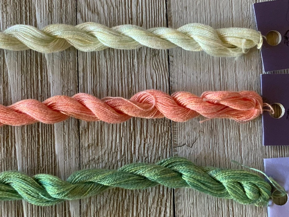 Wildflowers By Caron Needlepoint Fibers Threads Mixed Floss Lot of 3 New - Image 2 of 3