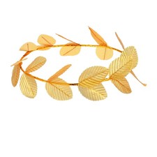 3 Pack Gold Laurel Crown Leaf Headband Greek Roman Toga Costume Cosplay