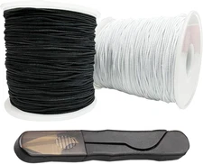 0.8Mm Elastic String for Bracelets, Strong Stretchy Bracelet String for Pony Kan