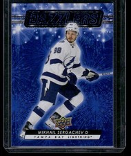 2023-24 Upper Deck #DZ-82 Mikhail Sergachev Dazzlers Blue