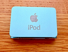 Apple iPod Shuffle 2nd Gen Bundle 1GB Blue EUC w/ NEW upgraded headphones