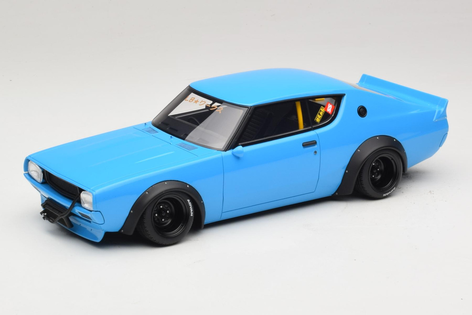 OT1210 Nissan Skyline 2000 GT-R KPGC110 LB Works Blue Otto 1/18